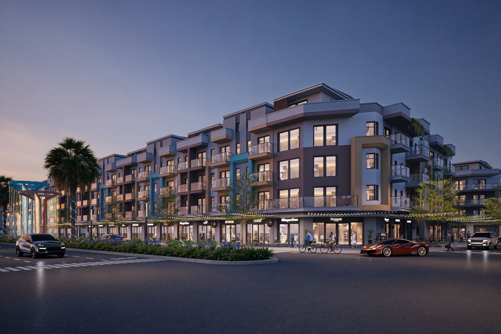 thiết kế shophouse yên thế golden hill