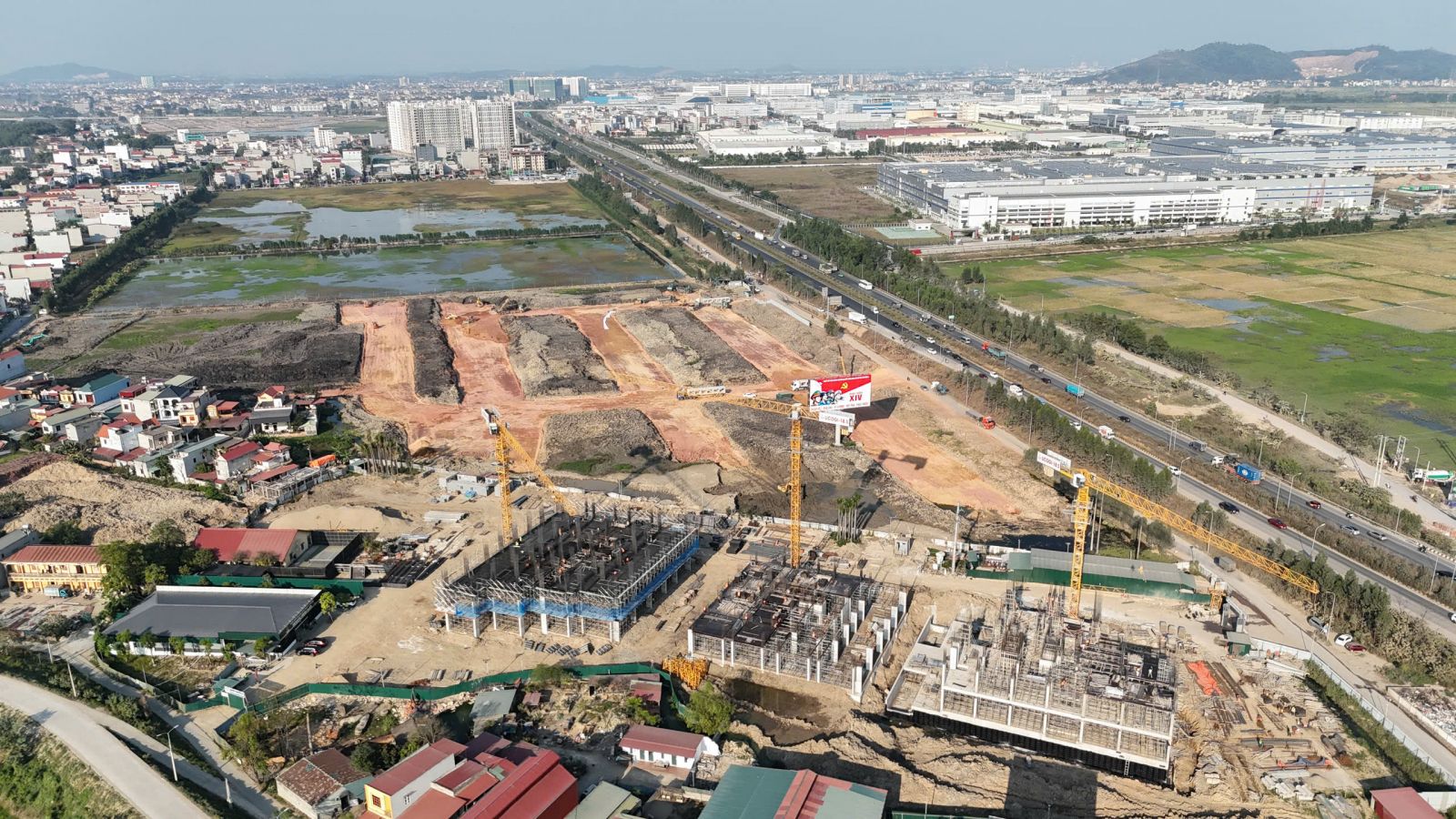 tiến độ xây dựng nam ngạn elite city